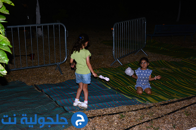 فعاليات ليلية باحضان الطبيعة في وادي قانا في جلجولية